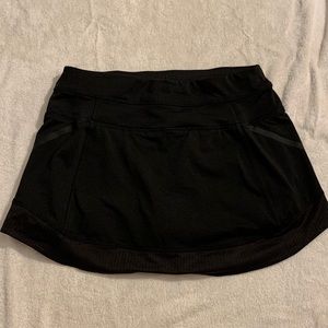 14” Athleta black skirt